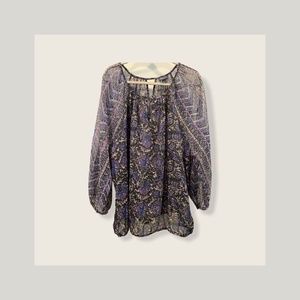 Lucky Brand Chiffon Top